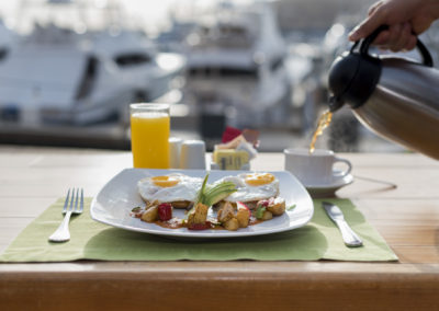 A plate of food on top of a table.